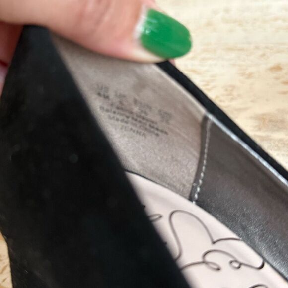 Sam & Libby block heel black pumps  size 8 - Picture 9 of 12